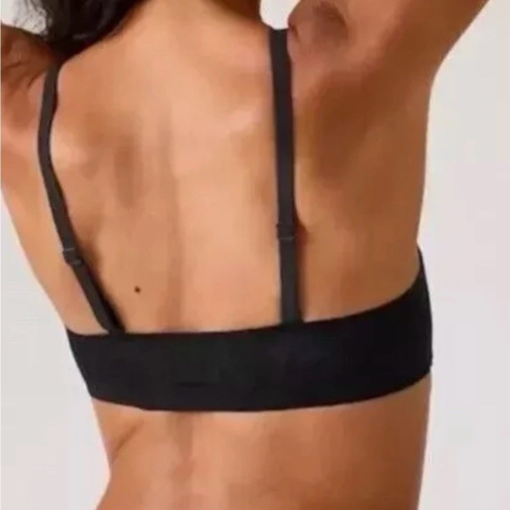 Athleta Ritual Lace Adjustable Black Bra Size Large NWT - Picture 4 of 5